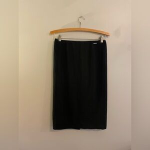 Tahari Black Pencil Skirt